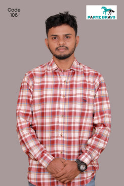 Oxford cotton Red & white checks